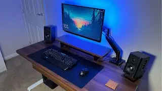 Minimal Productive Vernal Desk Setup 2024
