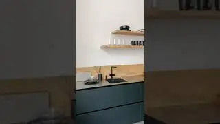 Кухня Hamiltoun, матовое стекло, дуб ретро