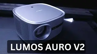 BEST HD PROJECTOR? LUMOS AURO V2 Projector Review - Official Certified Netflix & Youtube