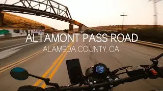 Altamont Pass Road | Alameda County, Ca |  XSR900 | Graves Full System Exhaust | [4K] POV