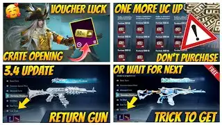 FREE M4 Tidal Crate Opening Trick | Next BONUS UC Release Date | Akm Admiral  Date | Upcoming Leaks