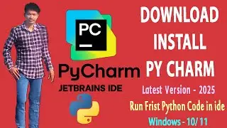 How to Install PyCharm IDE On Windows 11 Latest 2025