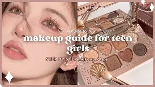 Basic Makeup Steps for TEEN GIRLS 🤍