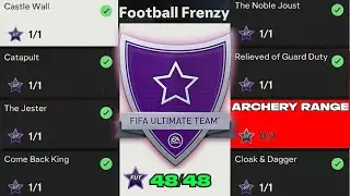 How to COMPLETE ARCHERY RANGE, CASTLE WALLS, COME BACK KING in FC 24