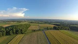 hit by a flying racer