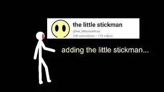 congratulations the little stickman 200 subs!🎉