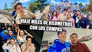 Viajé MILES de kilometros con LOS COMPAS por mi Cumpleaños Ft. @AbrahamBass
