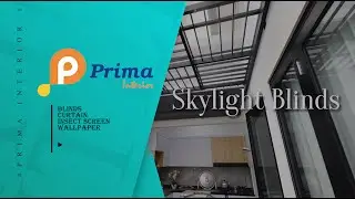 Skylight Blinds , Tirai Langit , Tirai Cantik Membuat Nyaman Ruangan
