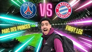 MY FIRST UCL GAME EVER : PSG VS BAYERN !