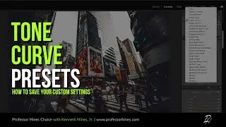 How to Save Tone Curve Presets in Adobe Lightroom Classic | 