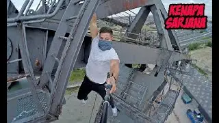 Setelah Berfoto Dicrane, Tiba-Tiba  Orang Ini..!!! 10 adegan berbahaya.