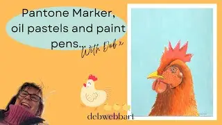Pantone Marker, Oil pastel and paint pens… Sound Up!