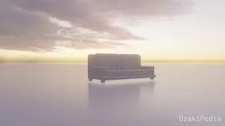Couch animation with blender 3d