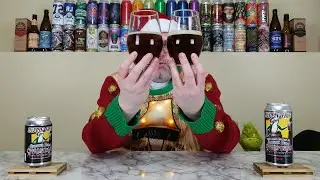 Frosted Frog Christmas Ale (Base & BA) (2024) | Hoppin' Frog Brewery | Beer Review | 