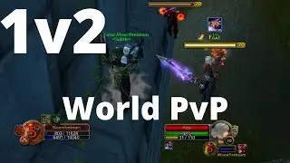 Epic 1v2 | World PvP | TBC Gladiator Moonkin Moonfirebeam | Stormwind City