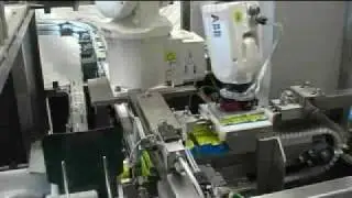 ABB Robotics - Picking and Packing stock cubes