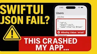SwiftUI JSON & API Integration — Complete Step-by-Step iOS Guide
