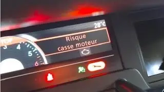 Risque casse moteur Scénic ! effacer le voyant en 30 secondes