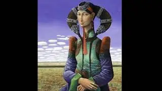 Монгольский  художник Самбу Заясаихан  (Zayasaikhan Sambuu).