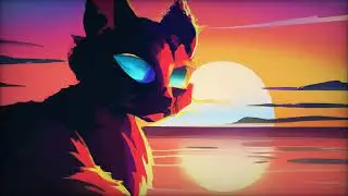 Cyberpunk Synthwave Coding, Hacking Music
