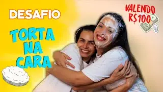 Torta na cara com minha mãe!! Quem conhece a outra melhor?