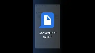 Use AI to Convert PDFs to TIFFs with Ease