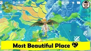 One of Most Beautiful Scenery in Genshin Impact 💖 | Non-Copyrighted Gameplay