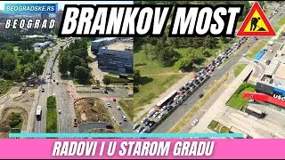 KRUŽNI TOK KOD UŠĆA I RADOVI NA OBALI STRANI SAVE