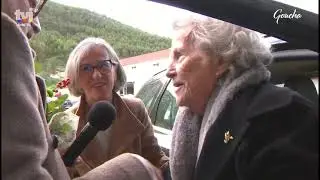 Manuel Luís Goucha surpreende fã que celebra amanhã 90 anos! Veja aqui o momento | Goucha