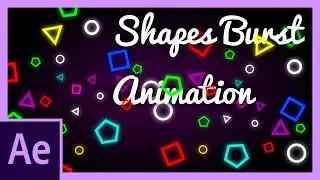 Shape Burst Element | Motion Graphics | After Effects Tutorial