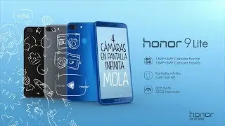 Honor 9 Lite. 4 Cámaras en Pantalla Infinita