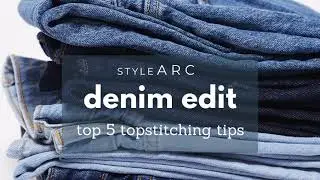 Style Arc - Sewing Tips - Denim Topstitching