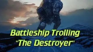 World of Warships-Battleship trolling
