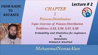 lec 2: Poisson Probability distribution examples | Exercise Problems