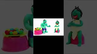 LADY HULK is PREGNANT 3D CARTOON #shorts #short #hulk #pregnant