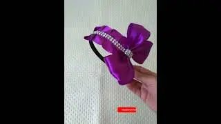 Канзаши/ Канзаши ободок /  #канзаши #канзашиизленты