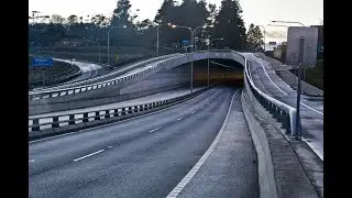 DRIVING IN BLUE MOUNTAINS, AUSTRALIA