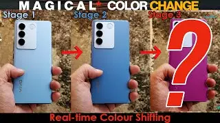 Vivo V27|Pro Realtime Color Change in 3 Stages! How does the MAGIC happen on a Smartphone?