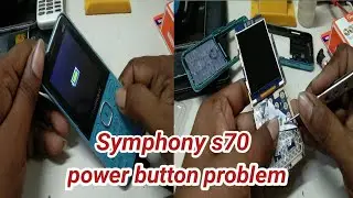 symphony s70 power button not working