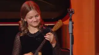 Unison of balalaikas and Anastasia Tyurina. 110 years of the Museum of Music.