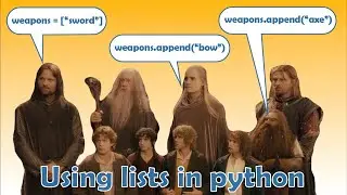 6. Working with lists in Python