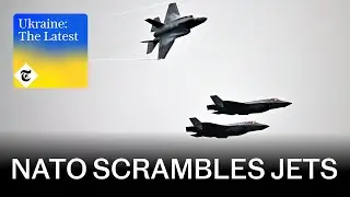 Nato scrambles fighter jets after Russian planes violate Lithuania’s airspace  | Ukraine: The Latest