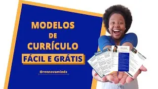 MODELOS DE CURRÍCULO GRÁTIS atualizado | Sites gratuitos para fazer seu currículo