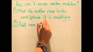 CC-Style & Grammar: Unclear Modifier