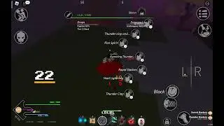 project Slayer thunder breathing combo damage 800+
