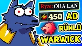 ADC'LERİN İŞİ BİTTİ! YIRTICI WARWICK TEK ISIRIKTA KİLL ALIYOR! FULL AD WARWICK JUNGLE OYNANIŞ!
