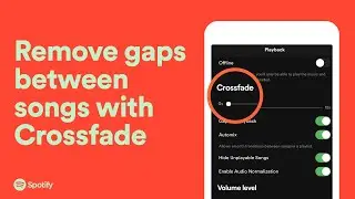 How to crossfade songs on Spotify