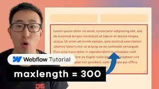 How to Limit Characters in Webflow Form Fields Natively: A Step-by-Step Tutorial