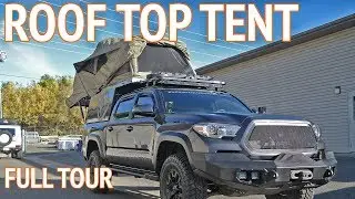 Roof Top Tent on a Tacoma | AT Overland Truck Camper