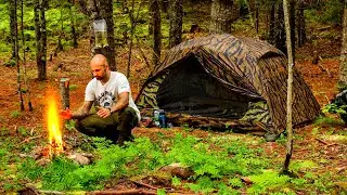 Camping With Lightweight Hiking Gear In The Forest - Part 2
